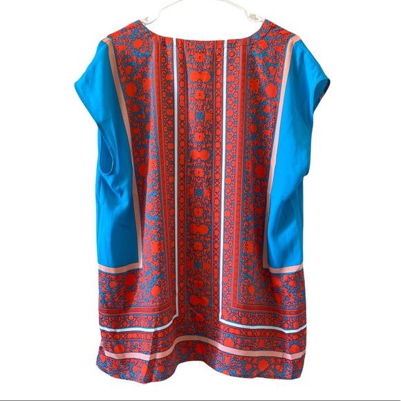 ⭐️ SOLD ⭐️ Chaus New York Printed V Neck Sleeveless Tunic Size XL - Picture 3 of 5